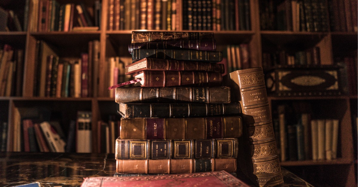 A stack of books, what we cannot know unless we know the Bible